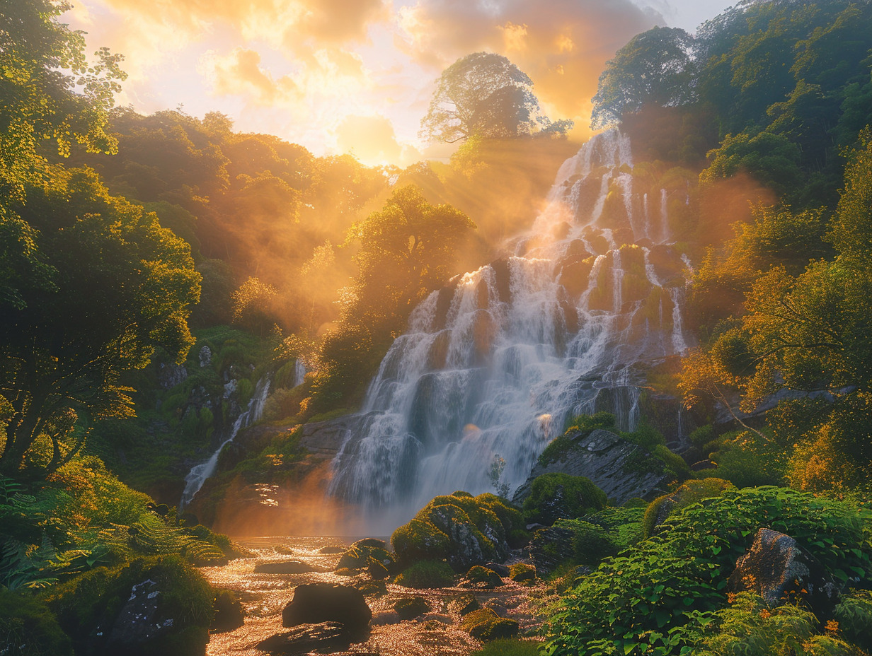 powerscourt waterfall