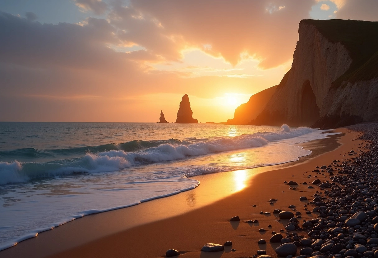 plage etretat