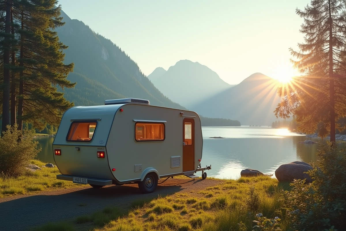 Petite caravane : l’élégance du minimalisme en voyage