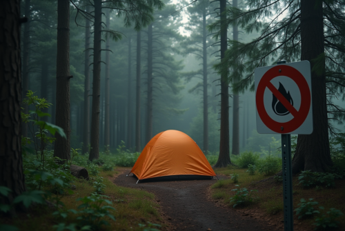 Amende pour camping sauvage : quelles sanctions et montants en 2023 ?